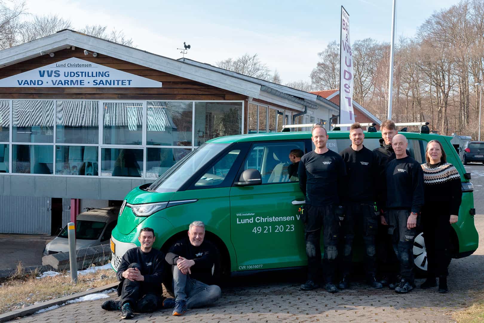 Teamet bag Lund Christensen VVS.